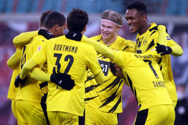 Haaland brace powers Dortmund past RB Leipzig
