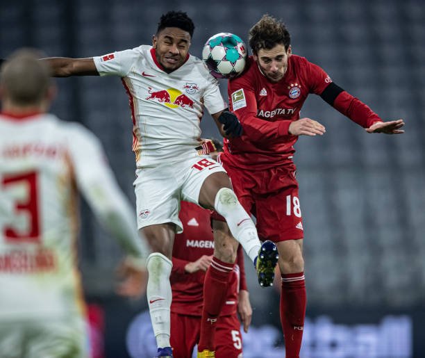 The last football match between Leipzig and Bayern Munich