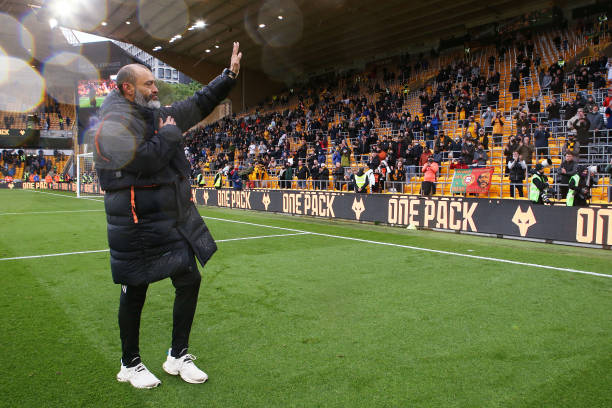 Wolves' departing manager Nuno Espirito Santo, could he replace Gattuso at Napoli? (Photo by Jack Thomas - WWFC/Wolves via Getty Images)