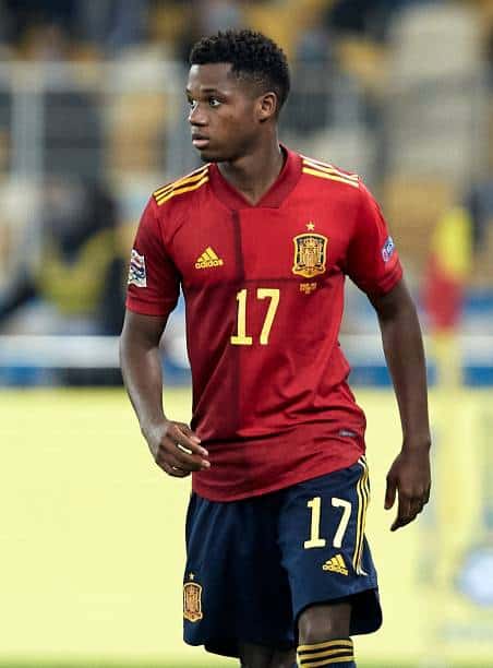 Barcelona and Spain youngster Ansu Fati will miss Euro 2020 due to injury (Photo by Quality Sport Images/Getty Images)