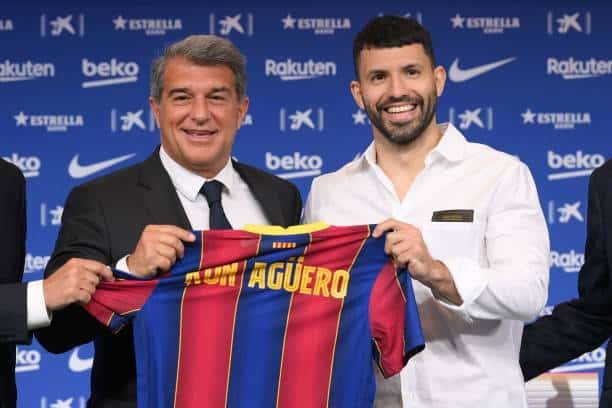 City legend Kun Aguero and Eric Garcia join Barca on free transfer