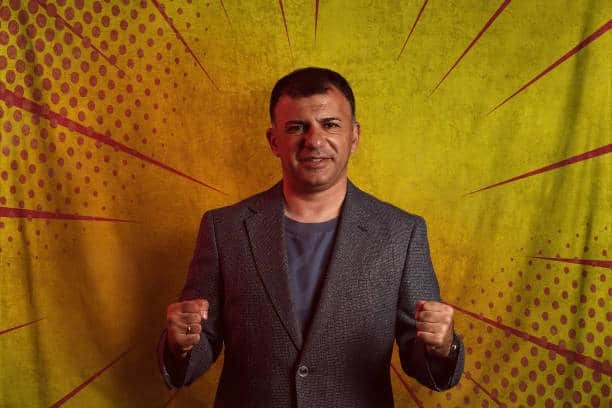 Igor Angelovski, North Macedonia's head coach (Photo by Denis Doyle - UEFA/UEFA via Getty Images)