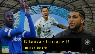 UK University Football vs US College Soccer