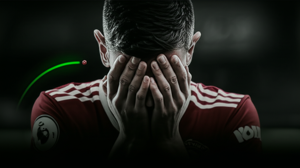 General action shot from the Fulham vs Manchester United match.