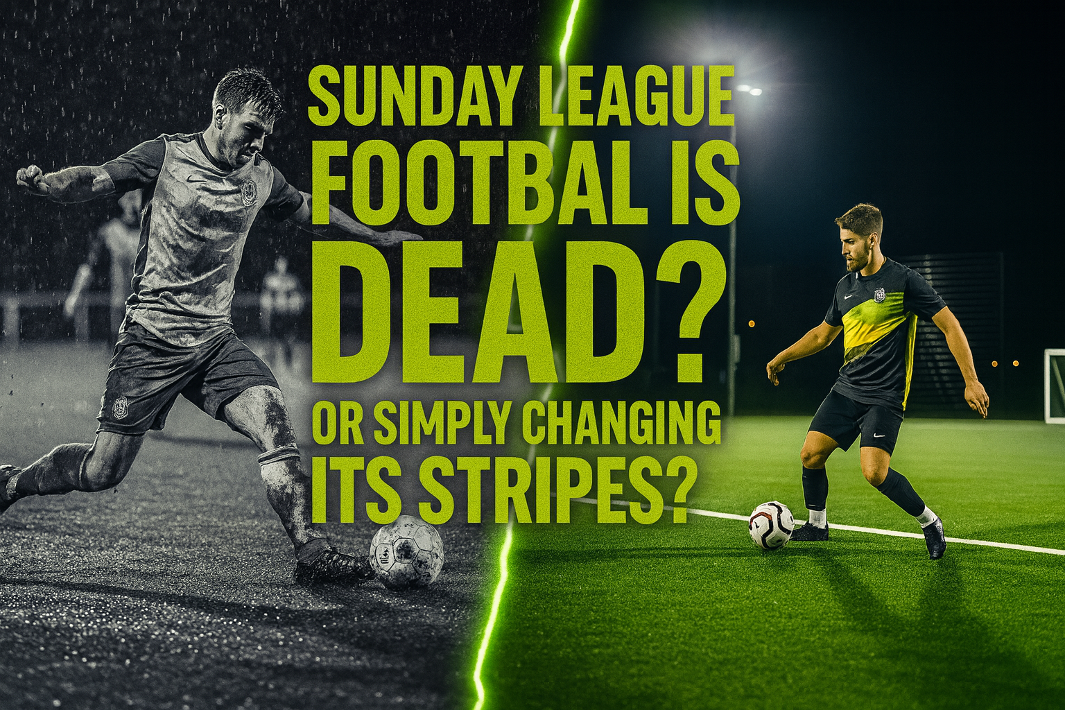 Sunday League Football Is Dead