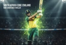 South Africa Edge England in Rain-Shortened T20 Thriller