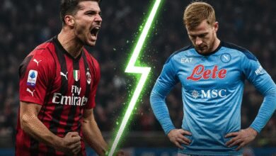 Milan Edge Napoli 2-1 in Tense San Siro Thriller to Claim Top Spot