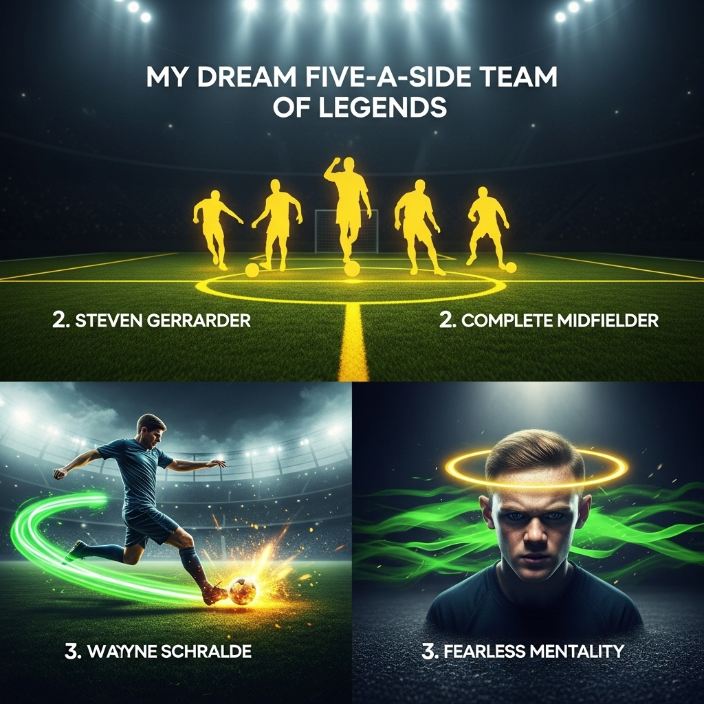 My Dream Five-a-Side Team of Legends I Played With