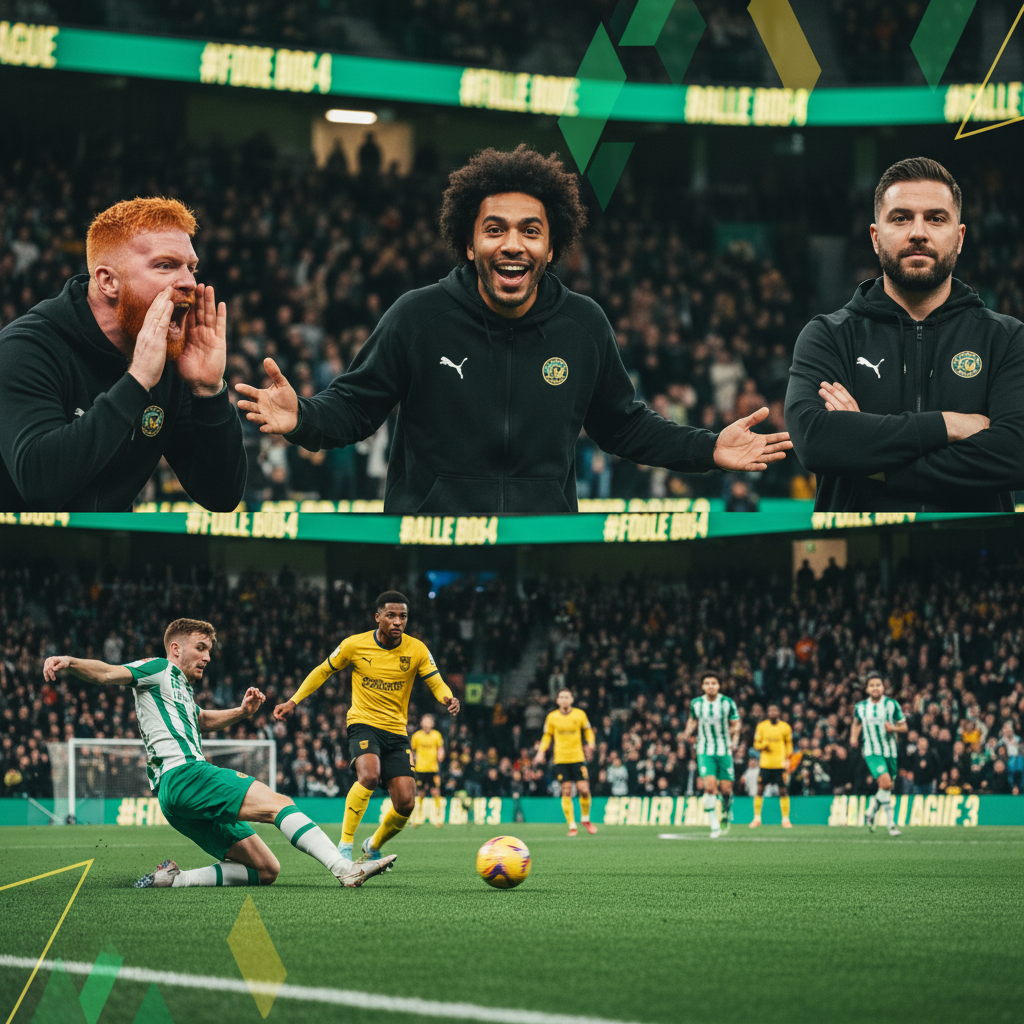 Baller League Game Changer Rules in action Football players in action during a Baller League match, showcasing dynamic play