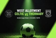 West Allotment Celtic vs. Thornaby: A Friday Night Football Showdown West Allotment Celtic vs. Thornaby: A Friday Night Football Showdown