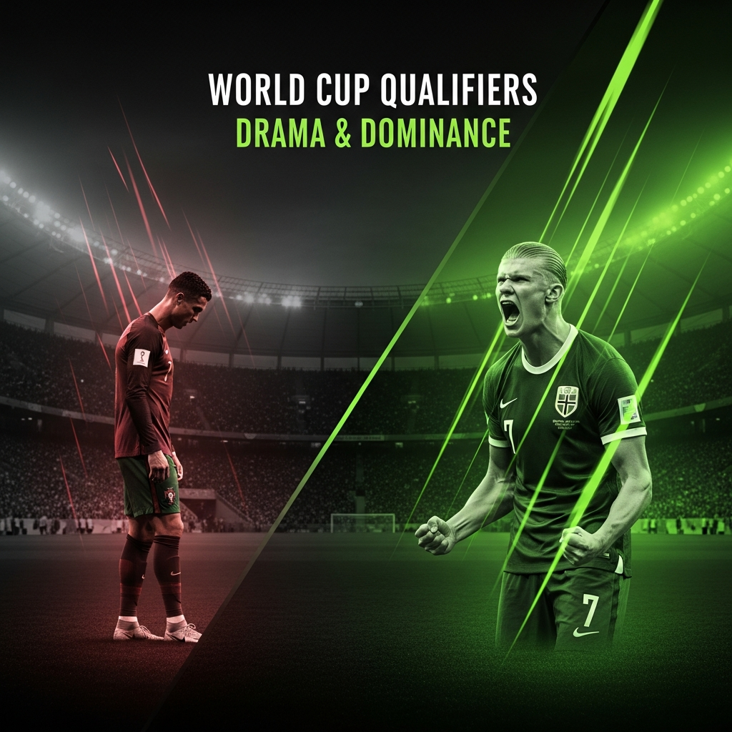 World Cup Qualifiers: Drama & Dominance - Ronaldo Red Card, Haaland & England Cruise