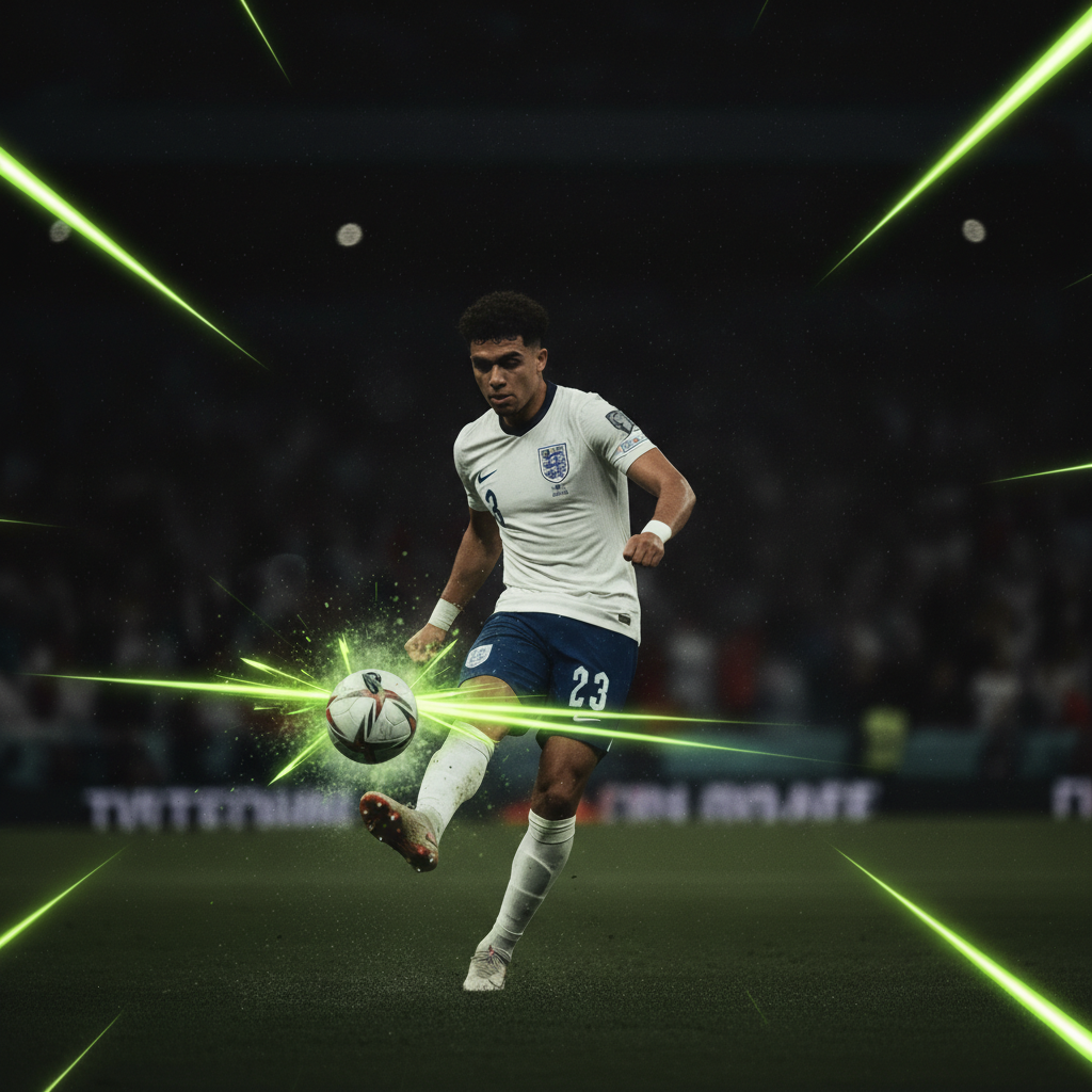 England football match action