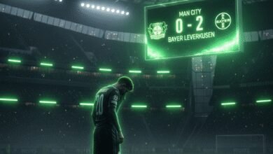 Man City’s Shock 0-2 Leverkusen Defeat Man City’s Shock 0-2 Leverkusen Defeat