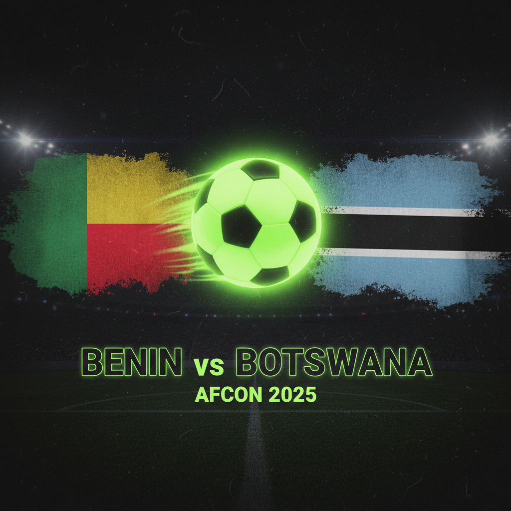 Benin midfielder controlling possession during an AFCON 2025 match.