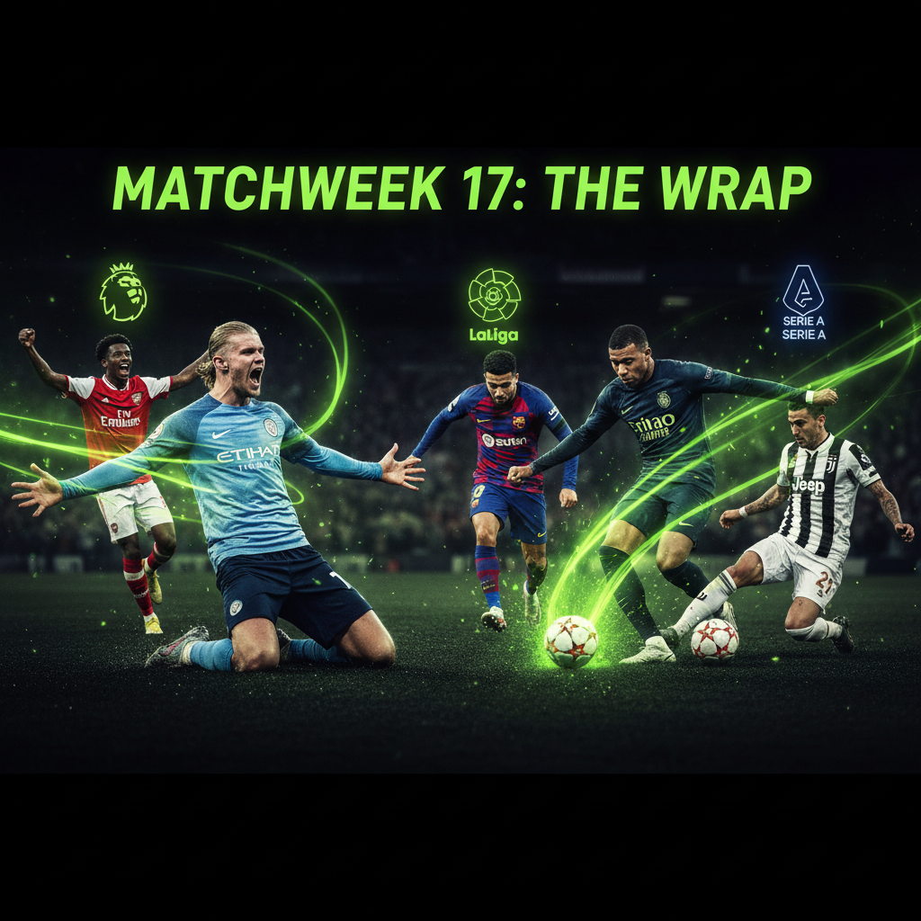 Erling Haaland of Manchester City celebrates a goal during Premier League Matchweek 17.