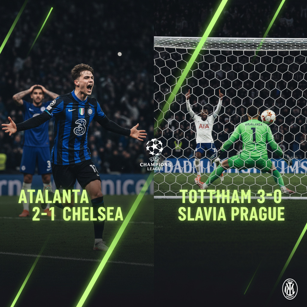 Mohammed Kudus scores a penalty for Tottenham against Slavia Prague in their 3-0 Champions League win.