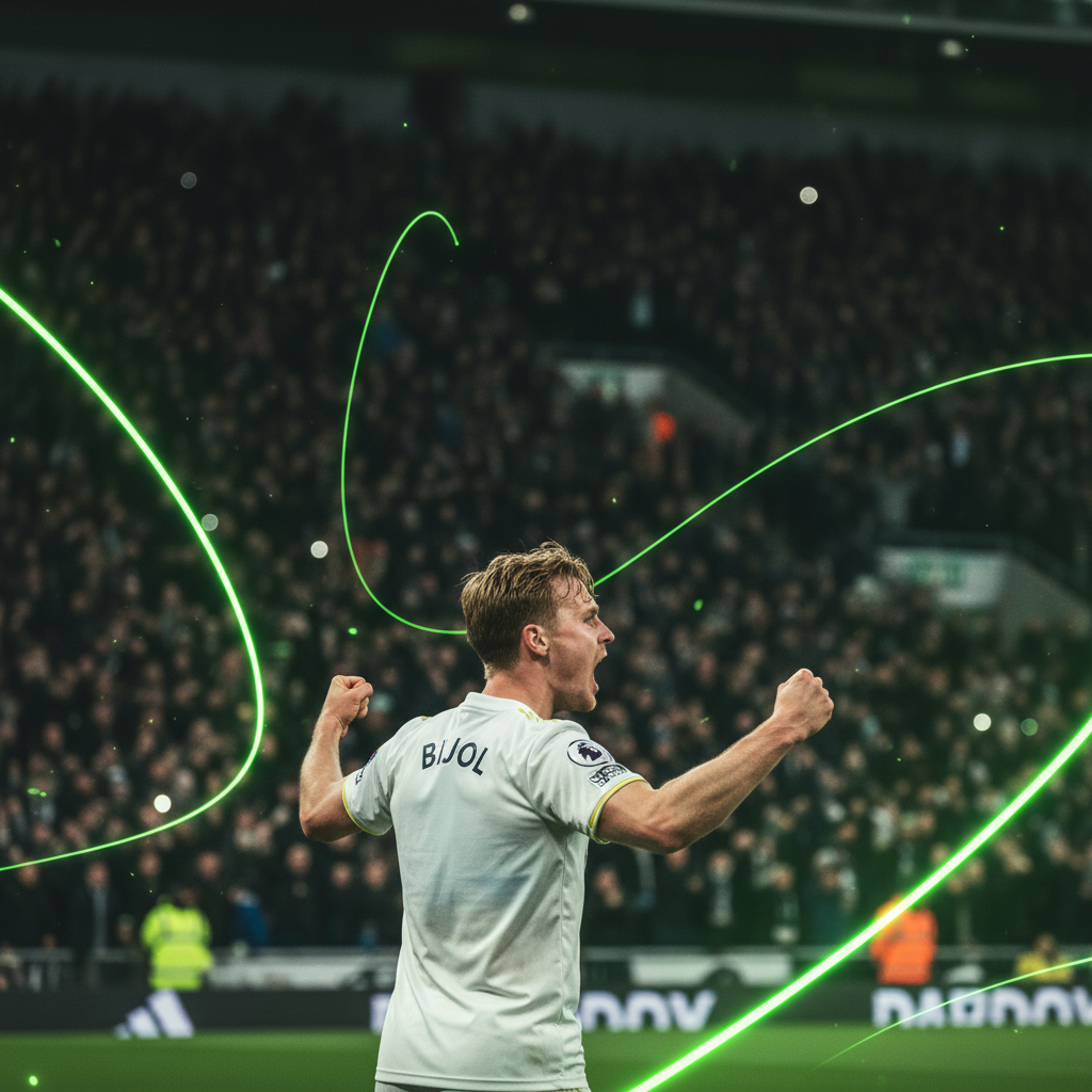 A tactical diagram showing the successful 3-5-2 formation used by Leeds United.