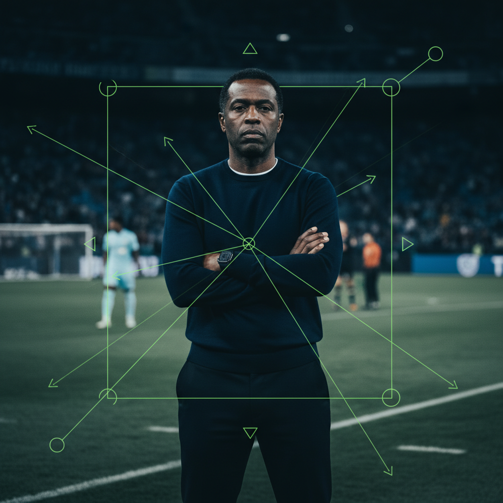 A striker celebrates scoring against Celtic in a simulated Europa League match.