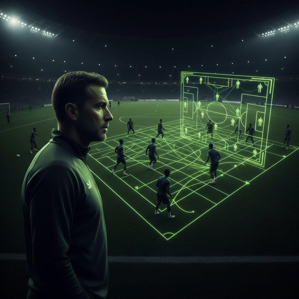 The Tanzanian national team executing a disciplined tactical formation in a modern, high-tech training session.