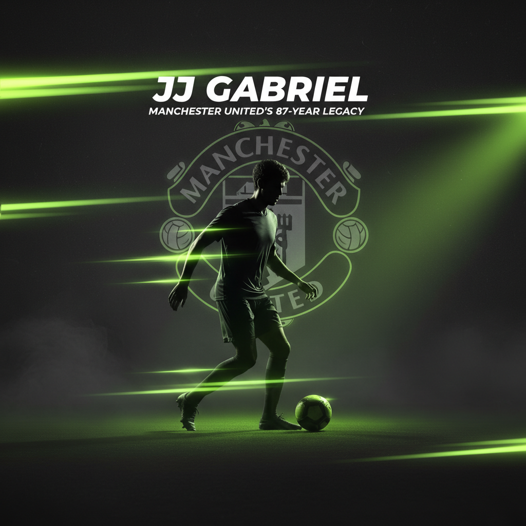 A vibrant abstract background with swirling lime green and dark blue gradients.