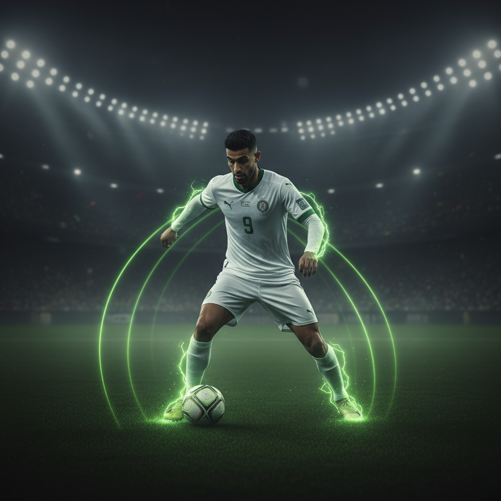 The Equatorial Guinea national team in a huddle before their AFCON 2025 match.