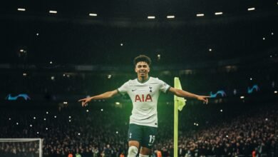 Scoring in front of the fans Scoring in front of the fans