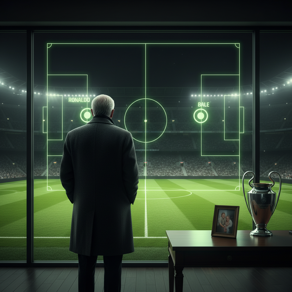 A trophy and a family photo frame representing the personal reasons behind a major career decision.