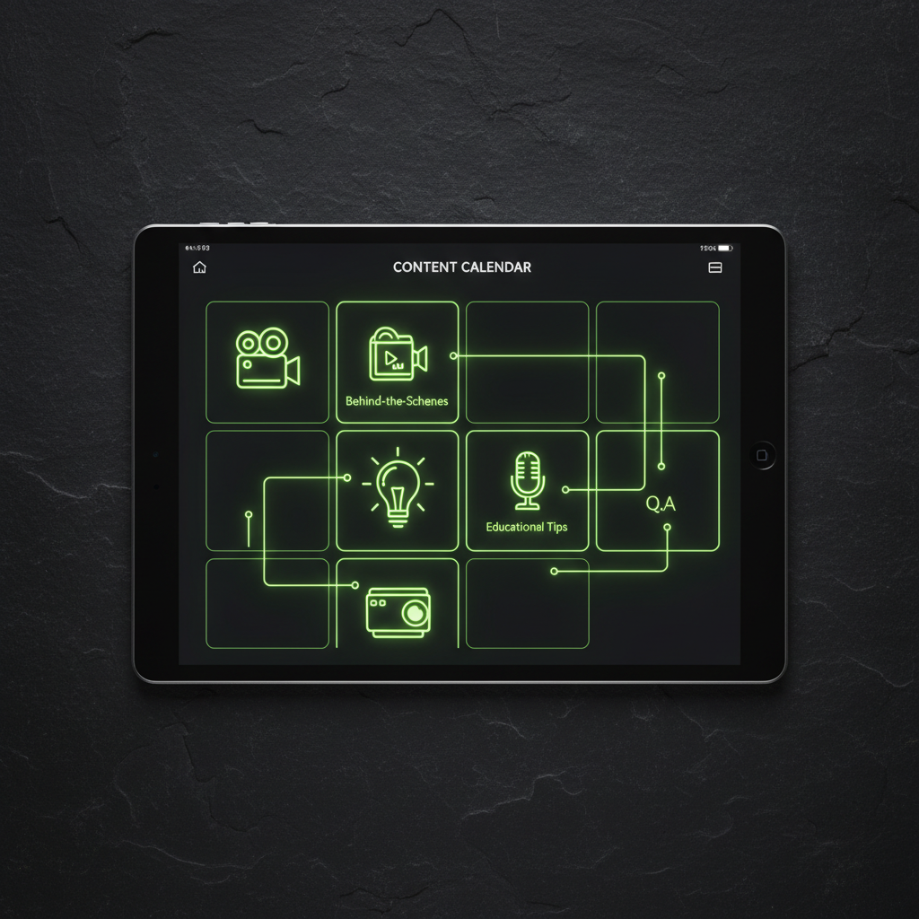 Visual representation of TikTok engagement and network growth for a club.