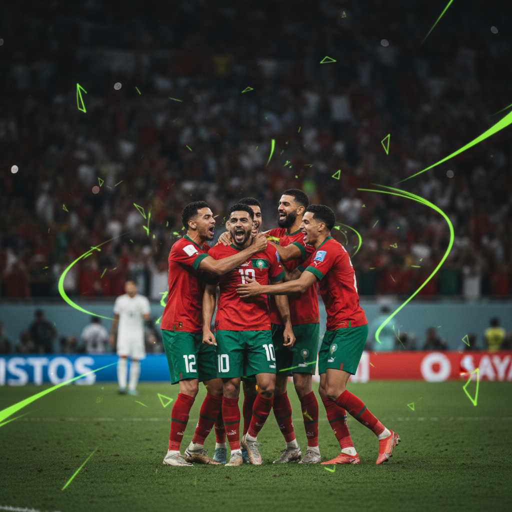 Senegal's Iliman Ndiaye celebrates scoring the winning goal against Mali in the AFCON 2025 quarter-finals.