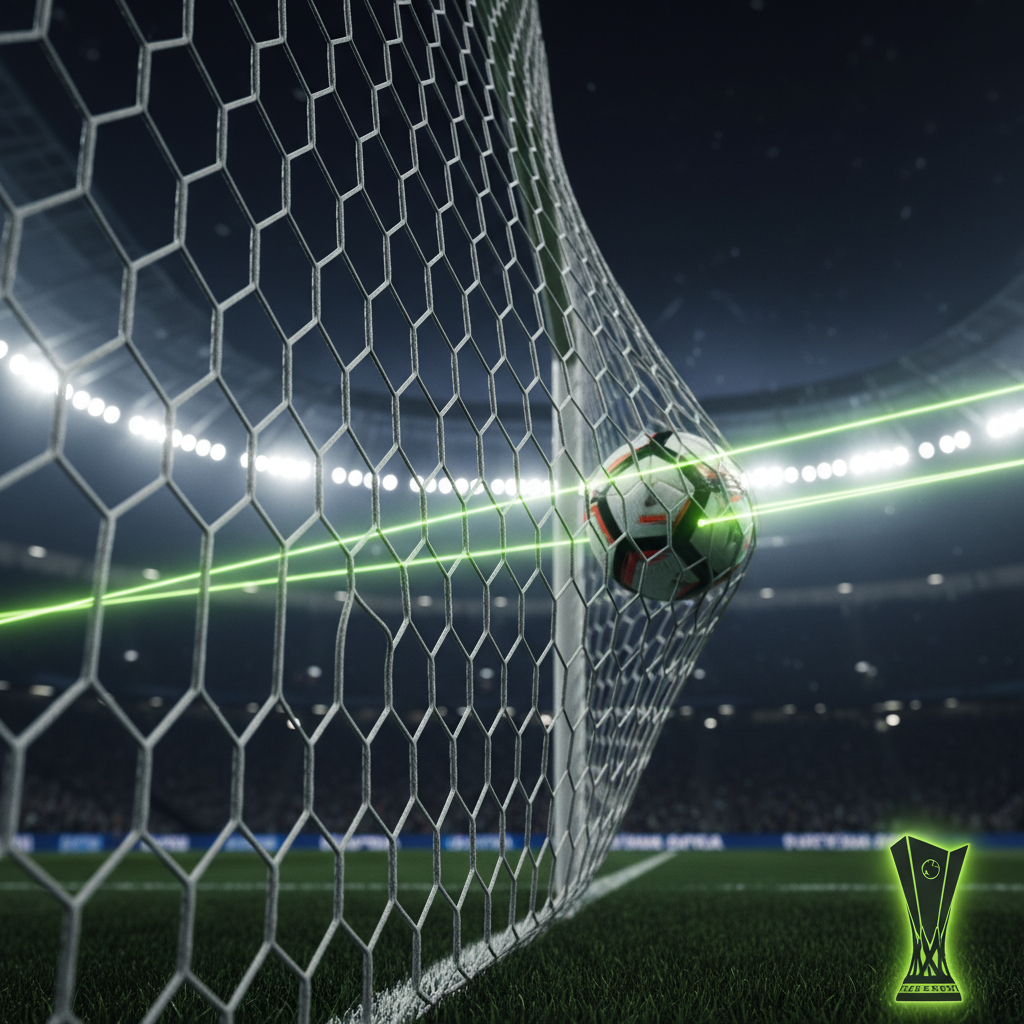 Infographic explaining the two paths to the Europa League Round of 16: direct qualification for top 8 teams and a play-off round for teams finishing 9th to 24th.