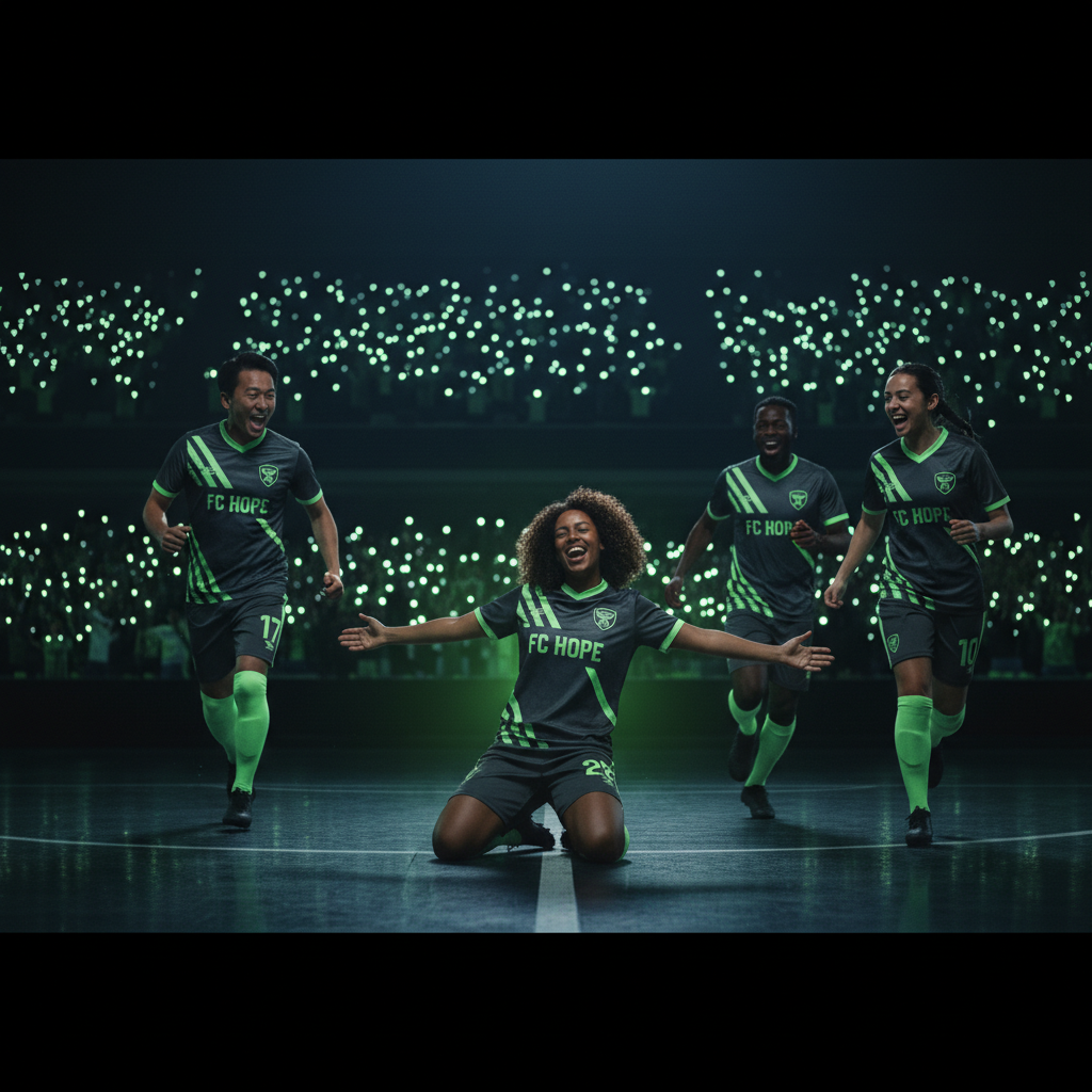 Community supporting a charity initiative