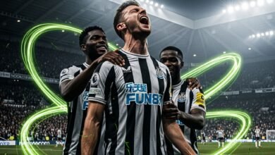 Newcastle Dominates PSV in 3-0 