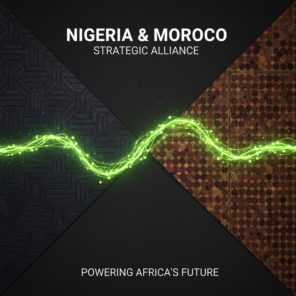 Solar panel field in Africa