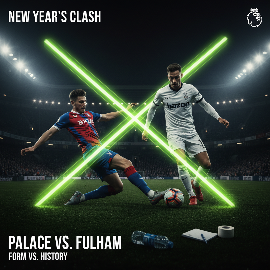 Fulham players celebrate a goal with a lime green and dark color theme, showcasing their strong team morale and recent winning form.