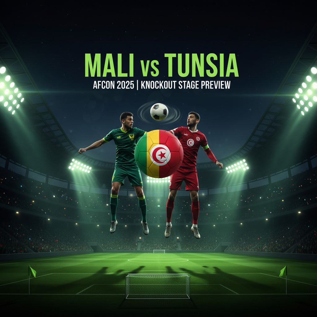 The Stade Mohammed V in Casablanca, venue for the Mali vs Tunisia AFCON match.