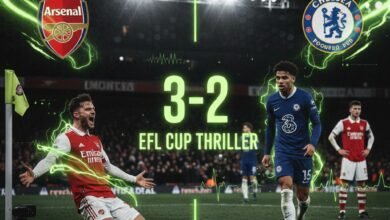 Arsenal Seizes Advantage in EFL Cup Thriller