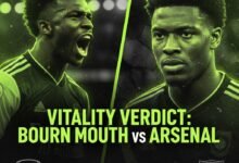 VITALITY VERDICT: BOURNEMOUTH vs ARSENAL