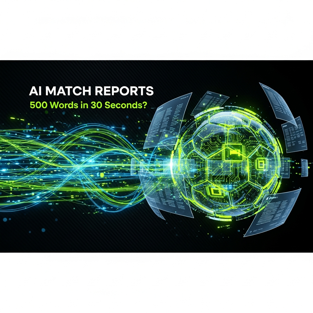 AI Match Reports Digital Efficiency