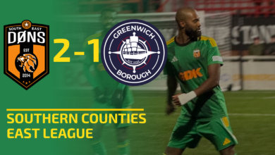 SE Dons Strike at the Death to Defeat AFC Greenwich Borough in Southern Counties East League Classic