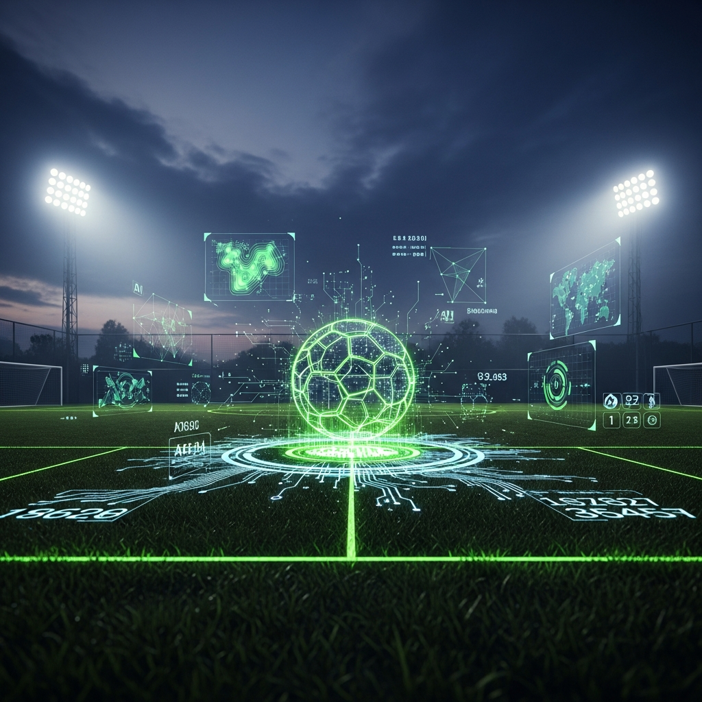 AI-powered sports analysis visualization