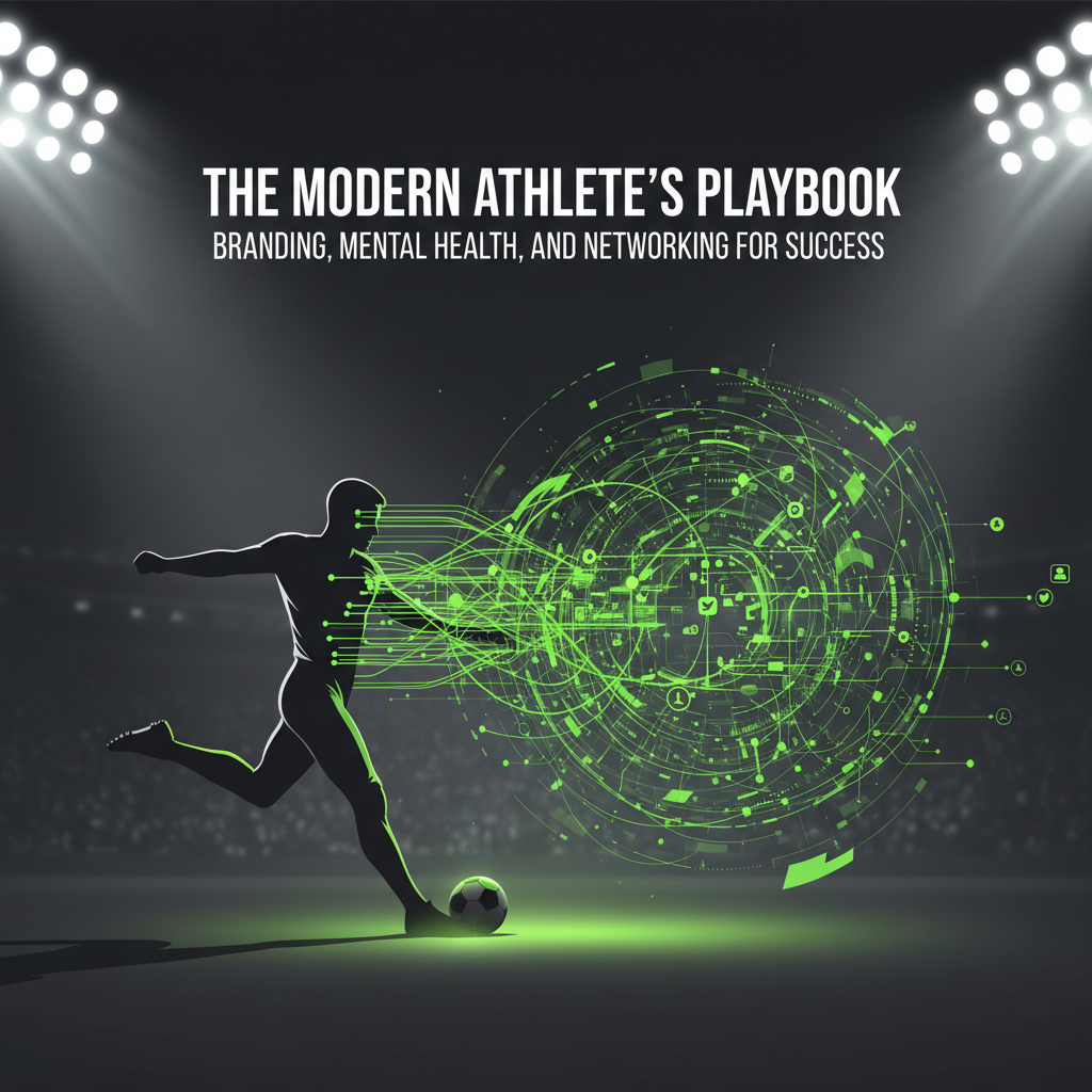 Conceptual image of an athlete\