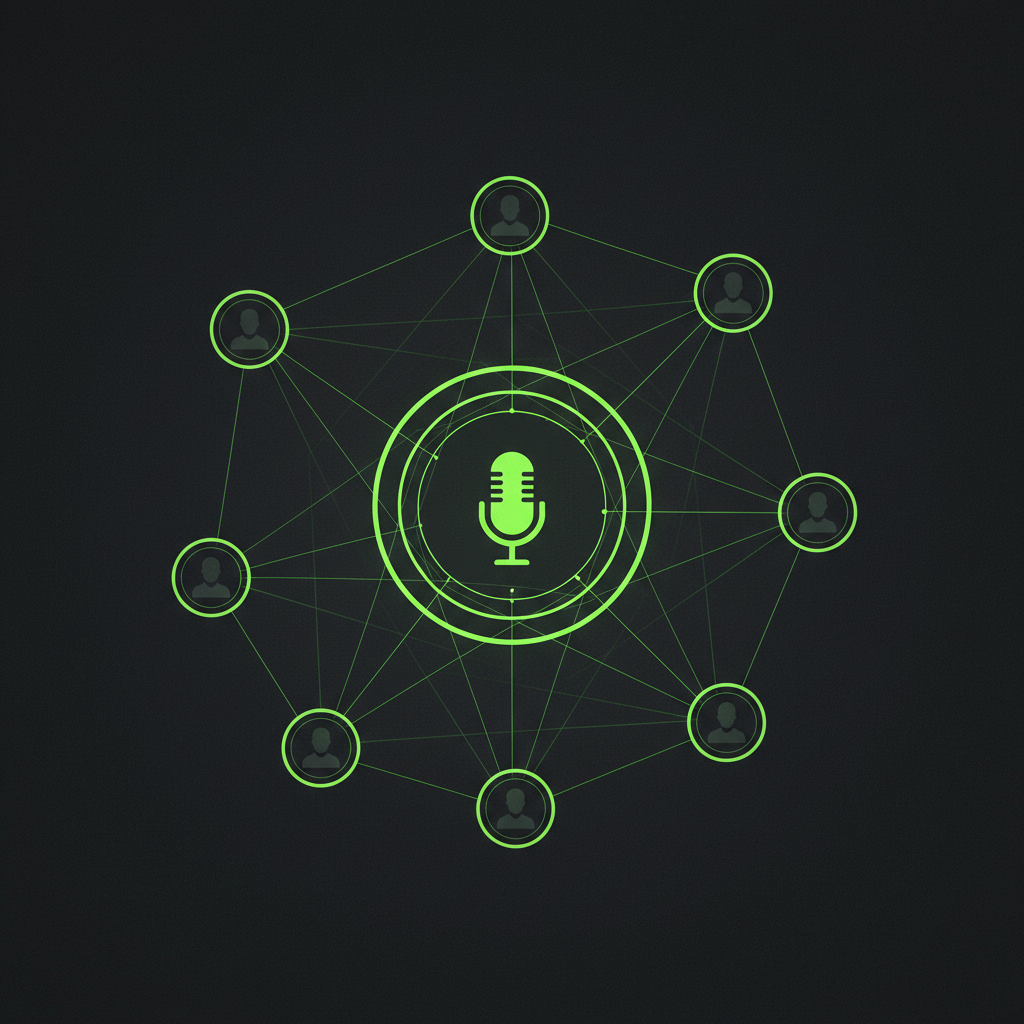 Community web illustration