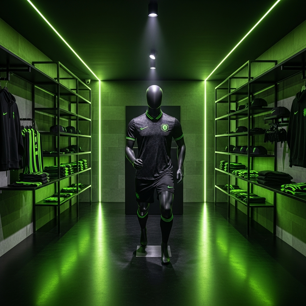 Premium Club Merchandise Display