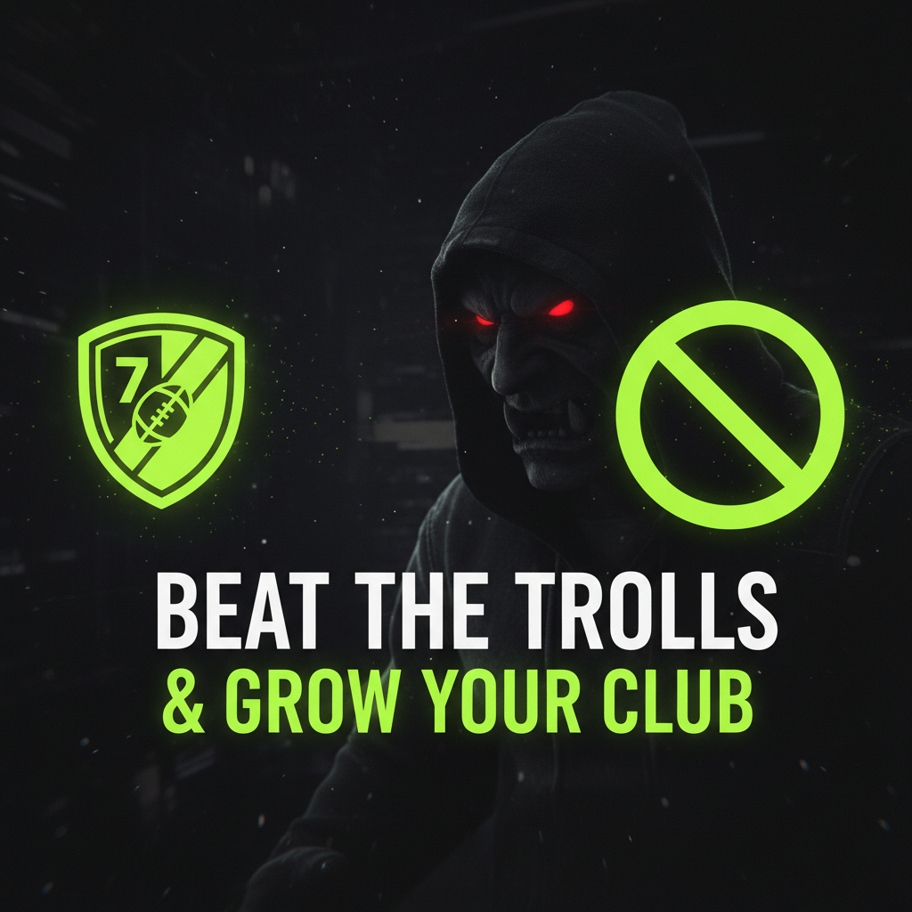 A visual comparison of a poorly moderated Facebook page versus a healthy, community-focused page with positive engagement.