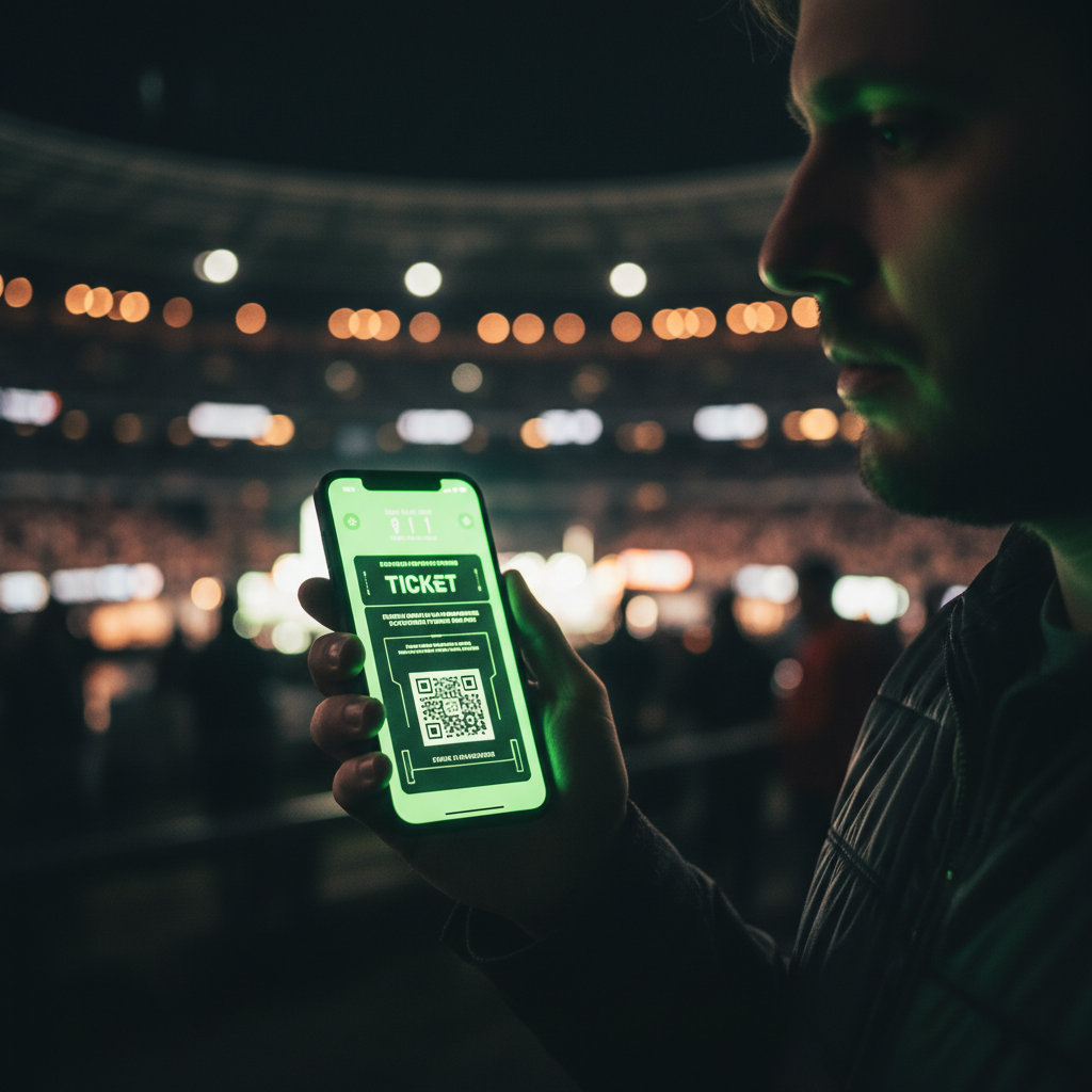 Vibrant matchday atmosphere