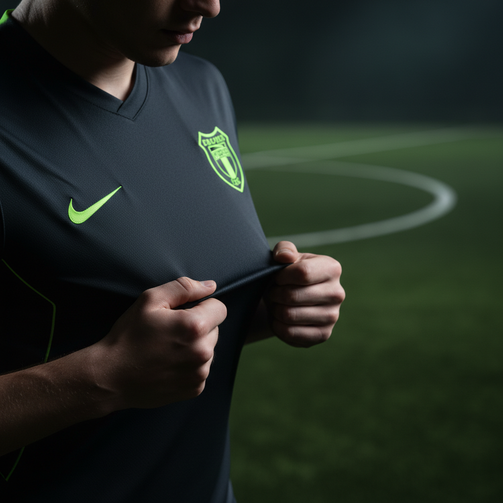 Professional coaching session focusing on mental resilience and feedback, styled in dark tones and lime green.