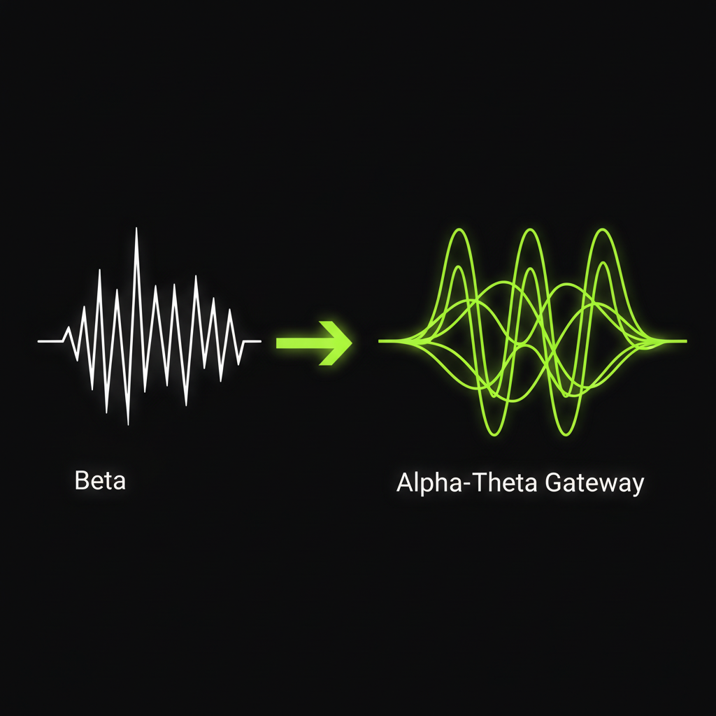 Abstract representation of dopamine and serotonin molecules in the brain