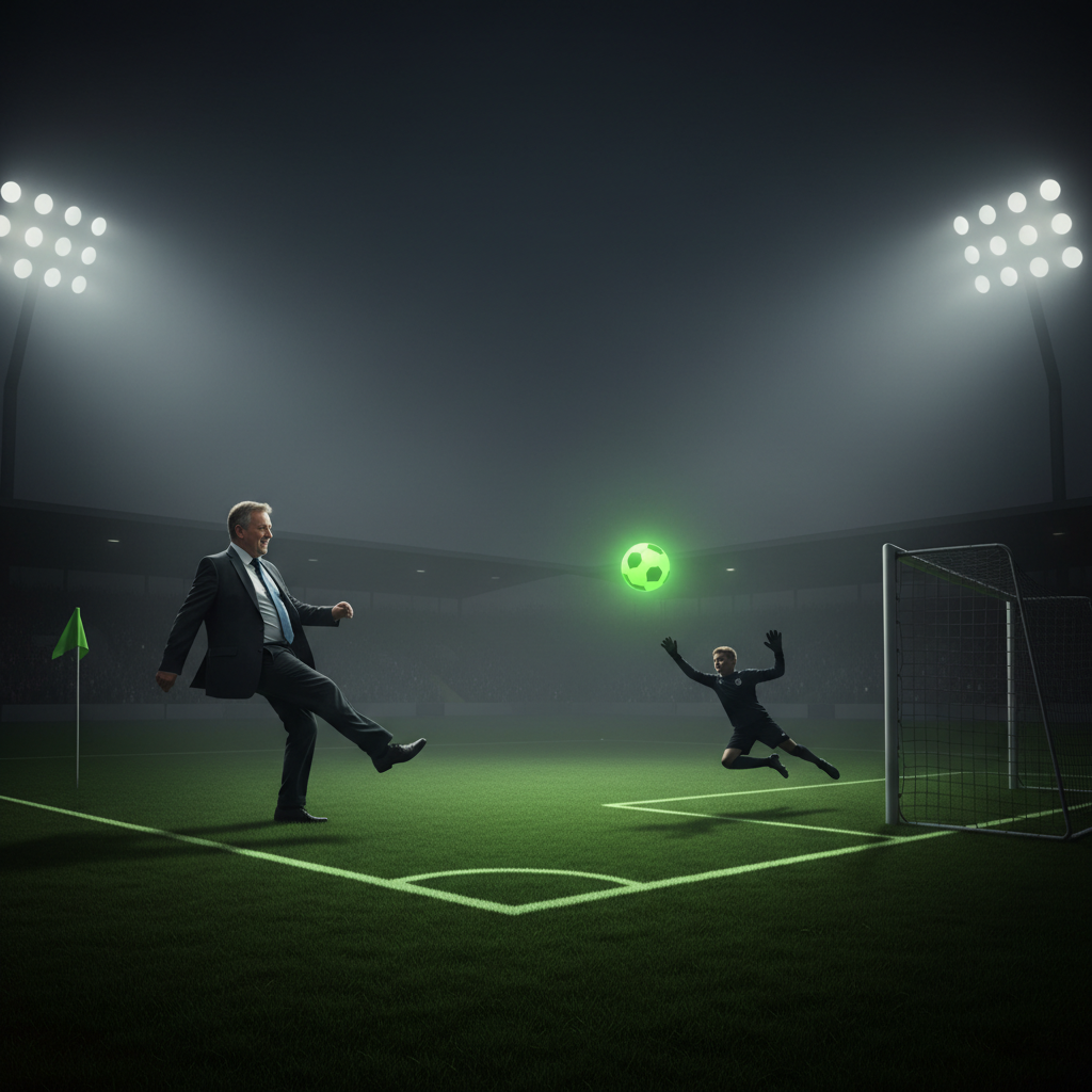 A smartphone screen showing a Music Bingo card during a half-time event at a football match.