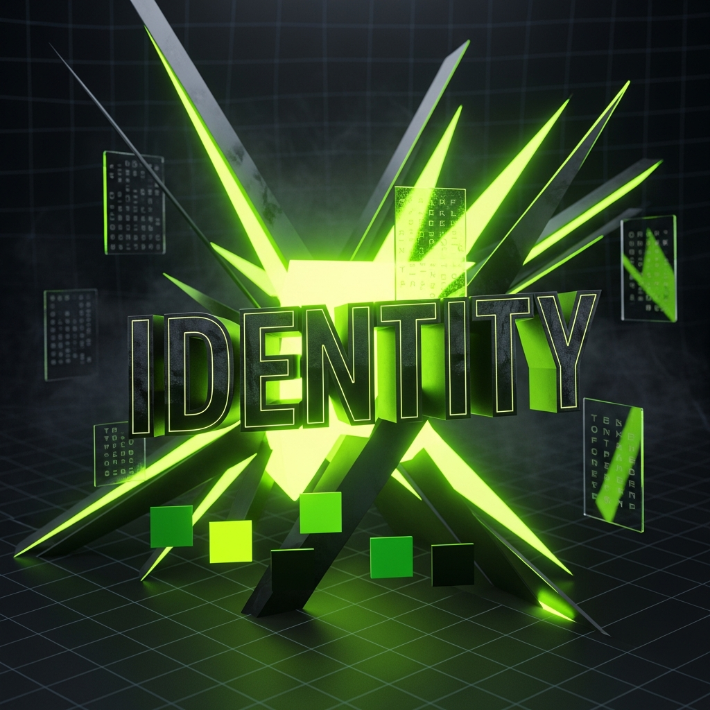 IDENTITY branding graphic