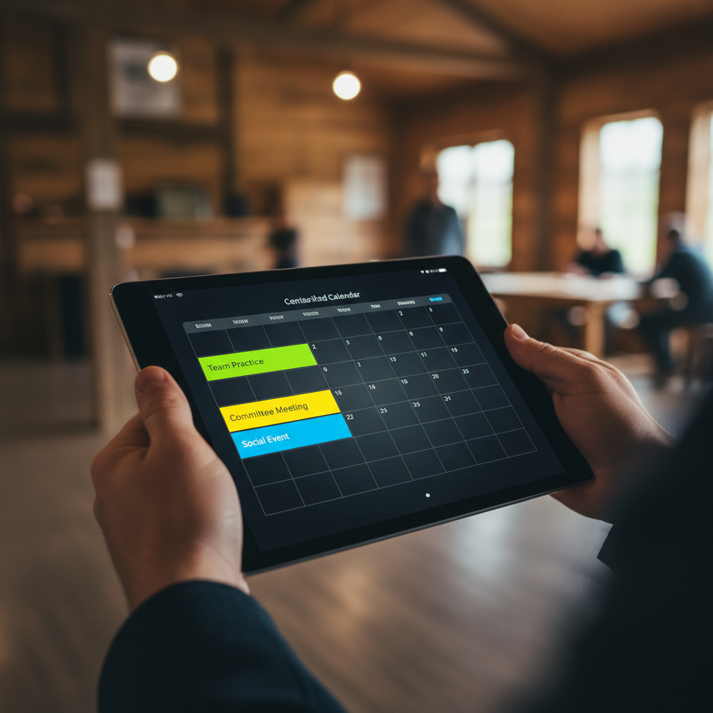 Efficient club administration in action